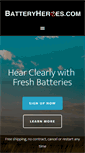 Mobile Screenshot of batteryheroes.com