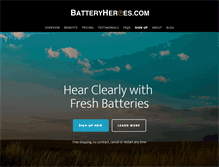 Tablet Screenshot of batteryheroes.com